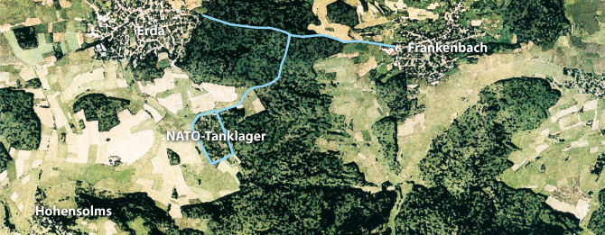 Lageplan 3D-Parcours